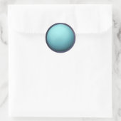 Planet Uranus Classic Round Sticker (Tas)