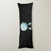 Planet Uranus en sterren Lichaamskussen (Achterkant (Verticaal))