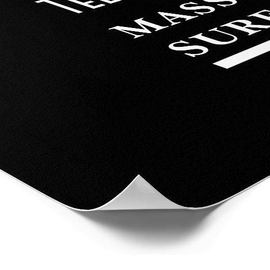 Planet Uranus Gedetailleerd Astronomisch Symbool Poster (Hoek)