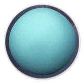 Planet Uranus Keramische Knop (Voorkant)