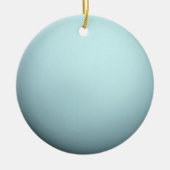 Planet Uranus Kerstboom Keramisch Ornament (Voorkant)