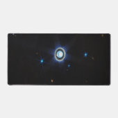 Planet Uranus met Afbeelding van Rings en Moons JW Bureaumat (Voorkant)