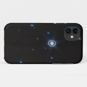 Planet Uranus met Afbeelding van Rings en Moons JW Case-Mate iPhone Case (Achterkant (horizontaal))