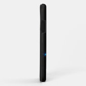 Planet Uranus met Afbeelding van Rings en Moons JW Case-Mate iPhone Case (Achterkant/rechts)