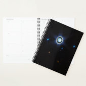 Planet Uranus met Afbeelding van Rings en Moons JW Planner (Display)