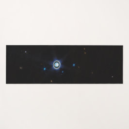 Planet Uranus met Afbeelding van Rings en Moons JW Yogamat