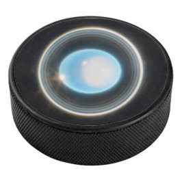 Planet Uranus met Afbeelding van Rings JWST Hockey Puck