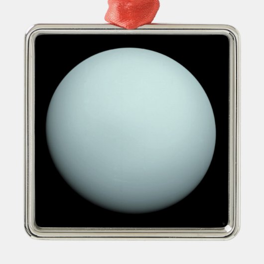Planet Uranus Metalen Ornament (Voorkant)