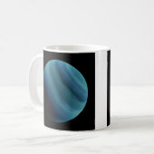 PLANET URANUS Natural (zonnestelsel) ~~ Koffiemok (Voorkant links)