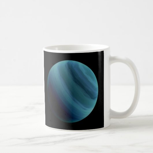 PLANET URANUS Natural (zonnestelsel) ~~ Koffiemok (Rechts)