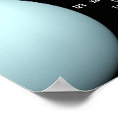 Planet Uranus, Planetarium Event Adverteren Poster (Hoek)