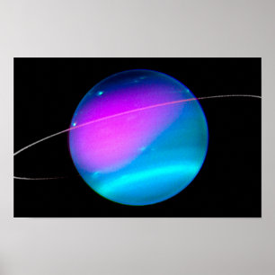 Planet Uranus Poster
