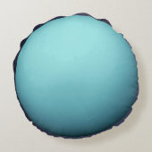 Planet Uranus Rond Kussen (Achterkant)