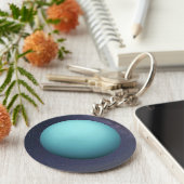Planet Uranus Sleutelhanger (Zijkant)