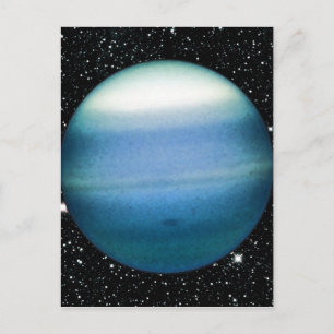 PLANET URANUS-sterren (zonnestelsel) ~ Briefkaart