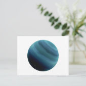 PLANET URANUS (zonnestelsel) ~~ Briefkaart (Staand voorkant)