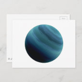 PLANET URANUS (zonnestelsel) ~~ Briefkaart (Voorkant / Achterkant)