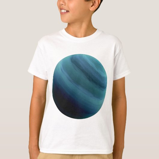 PLANET URANUS (zonnestelsel) ~ T-shirt (Voorkant)