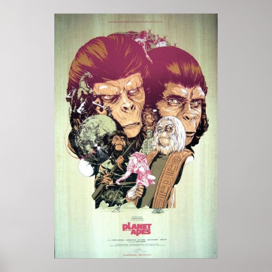 Planet van de Apes Poster (Voorkant)