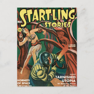 Planet van de Bad Trees Briefkaart