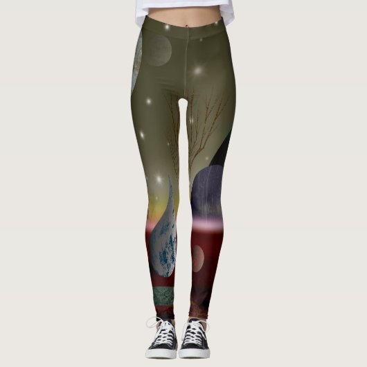 Planet van de Leggings van de vormen (Voorkant)