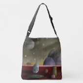 Planet van de Shapes Crossbody Bag (2 grootten) Tas (Achterkant)