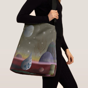 Planet van de Shapes Crossbody Bag (2 grootten) Tas