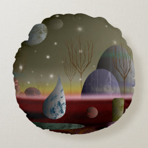 Planet van de Sierkussen van de Ronde van de Vorme Rond Kussen