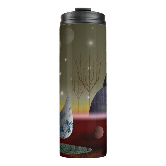 Planet van de thermische reiswieg thermosbeker (Voorkant)