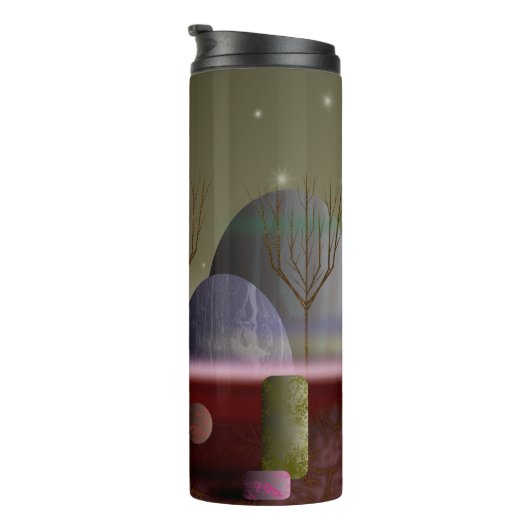 Planet van de thermische reiswieg thermosbeker (Geroteerd rechts)