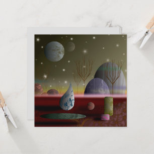 Planet van de Vlamkaart 5.25x5.25