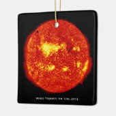 Planet Venus brengt de zon over, hé kerstmis Keramisch Ornament (Links)