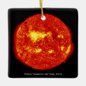 Planet Venus brengt de zon over, hé kerstmis Keramisch Ornament (Voorkant)