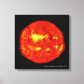 Planet Venus brengt de zon over, Hi-Res Canvas Afdruk (Voorkant)
