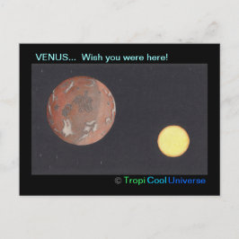 Planet VENUS briefkaart