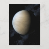 Planet Venus Briefkaart (Voorkant)
