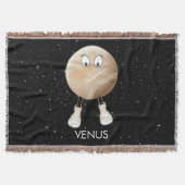 Planet Venus en sterren Deken (Voorkant)