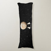 Planet Venus en sterren Lichaamskussen (Voorkant Verticaal)