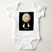 Planet Venus en sterren Romper (Voorkant)