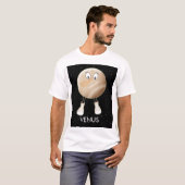Planet Venus en sterren T-shirt (Voorkant volledig)