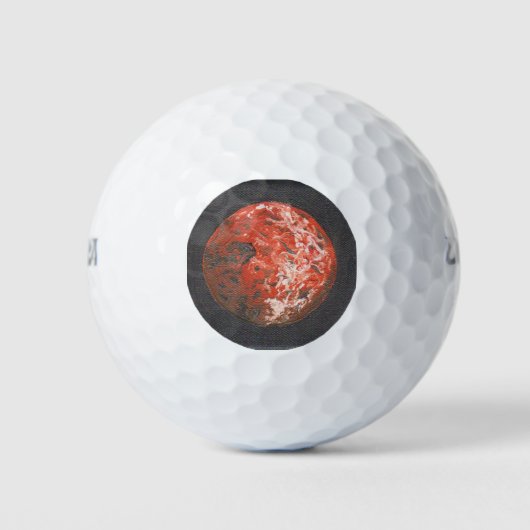Planet Venus Golfballen (Voorkant)