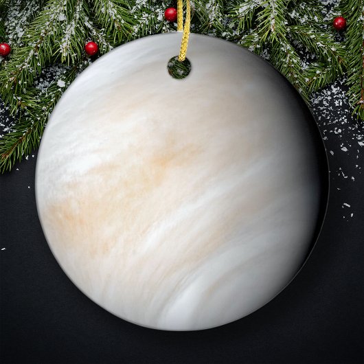 Planet Venus Kerstboom Keramisch Ornament