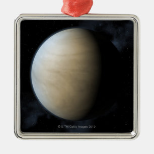 Planet Venus Metalen Ornament