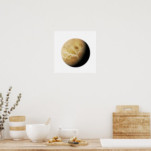 Planet Venus Poster (Keuken)