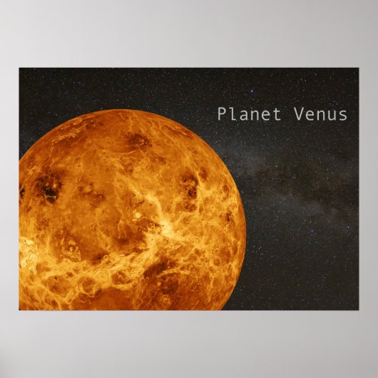 Planet Venus Poster (Voorkant)