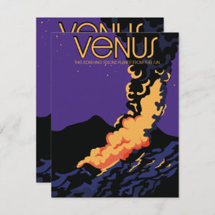 Planet Venus ruimtekunst