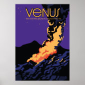 Planet Venus ruimtekunst Poster (Voorkant)