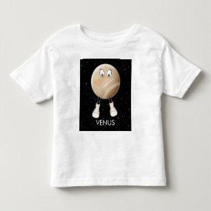 Planet Venus & sterren Kinder Shirts