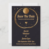 Planet Wedding Invitation Kaart (Voorkant)