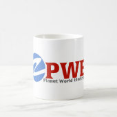 Planet World Electronics White Coffee Mok (Center)